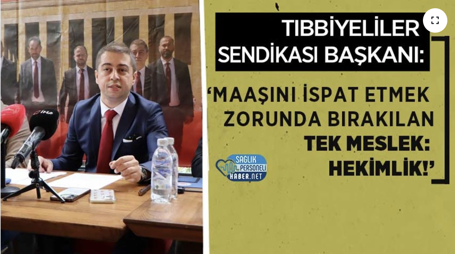 Tıbbiyeliler Sendikası Başkanı: ‘Maaşını İspat Etmek Zorunda Bırakılan Tek Meslek: Hekimlik!’