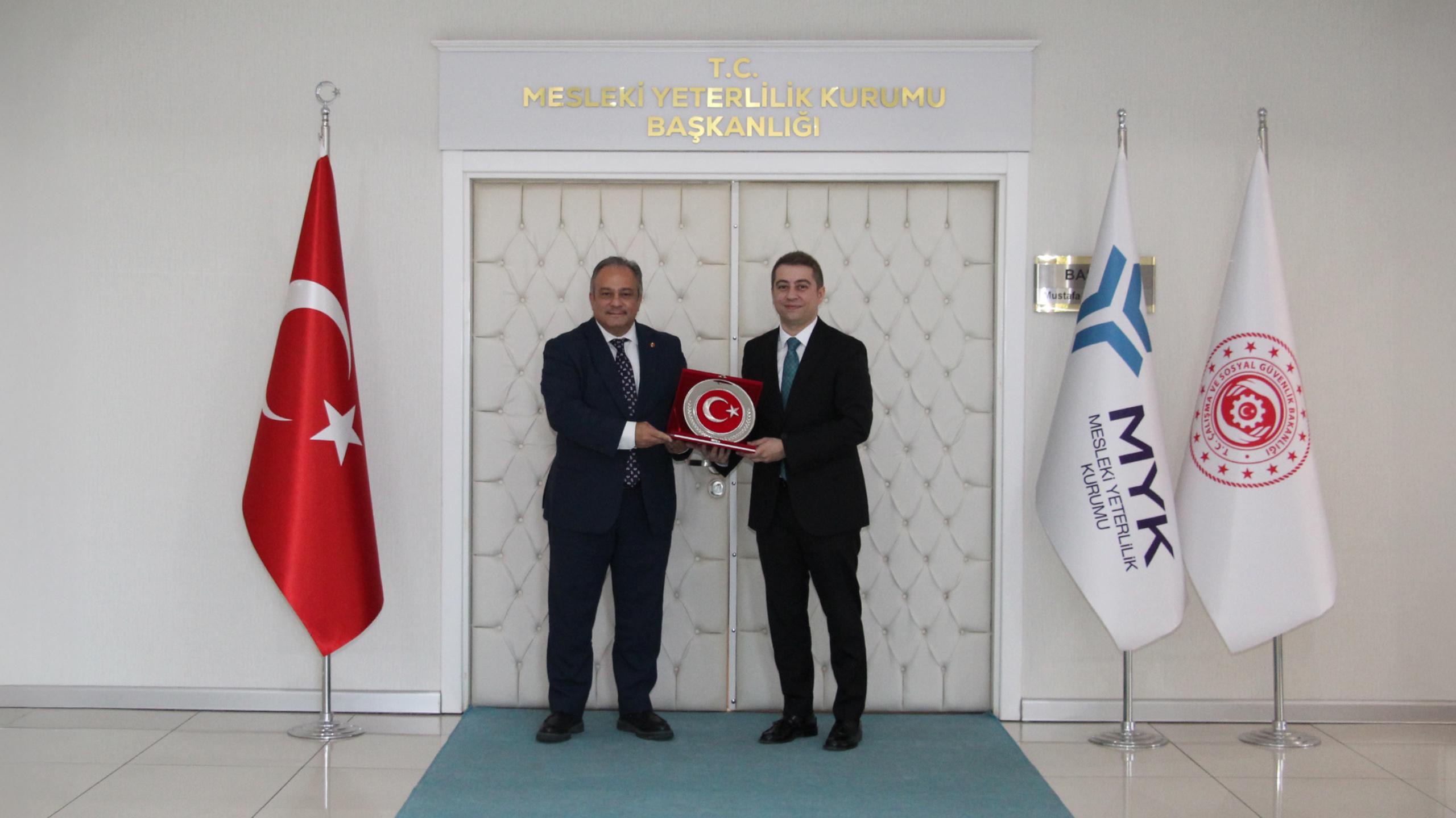 Tıbbiyeliler Sendikası’ndan MYK Başkanı Prof. Dr. Mustafa Necmi İlhan’a Ziyaret